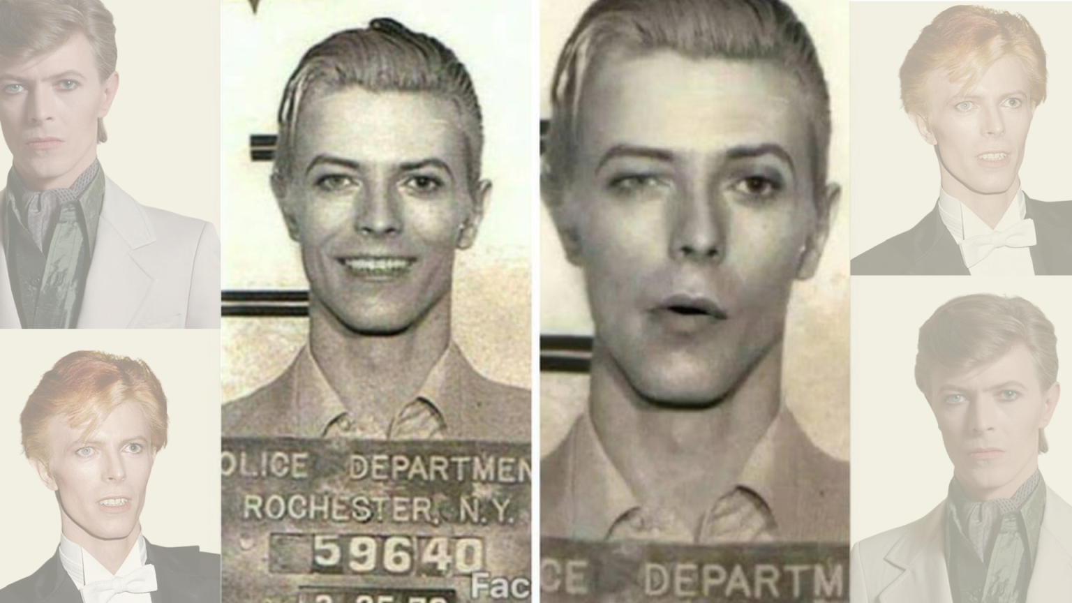 The David Bowie Mugshot That Became Pop Culture Gold - Concord p2c