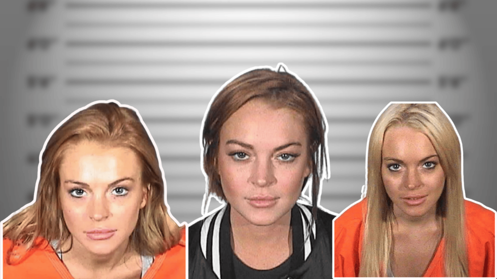 lindsay lohan arrests