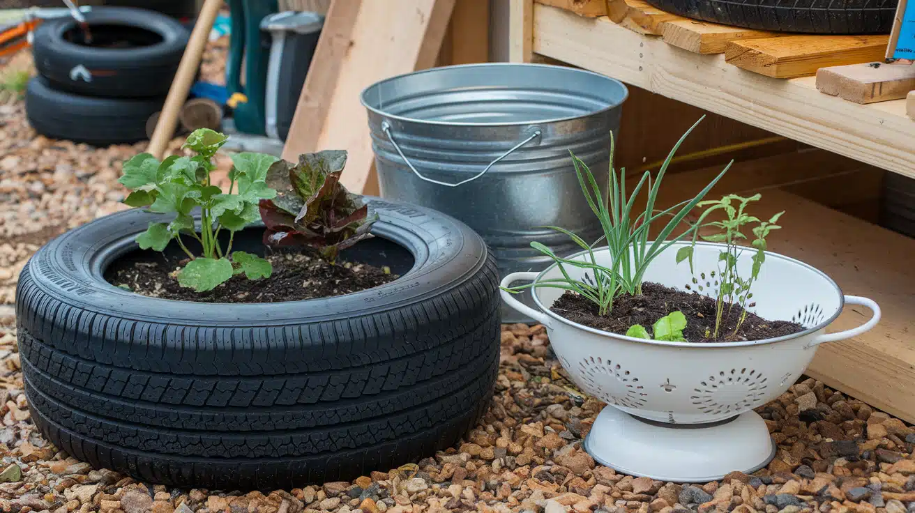 DIY planters using recycled materials.PNG