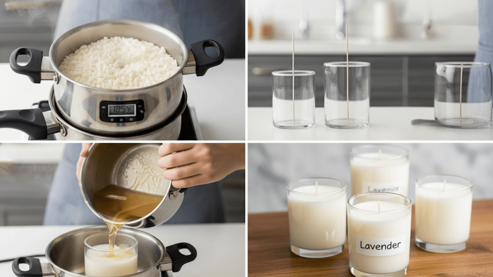Step by Step Guide to Making Candle