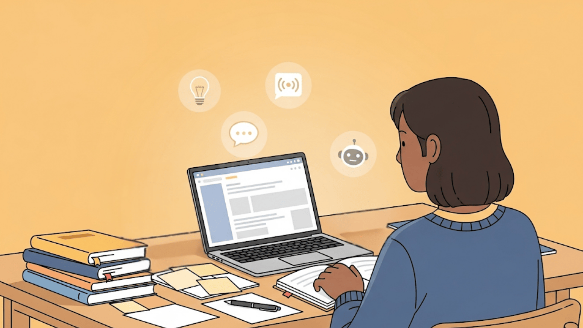 Students Use AI Study