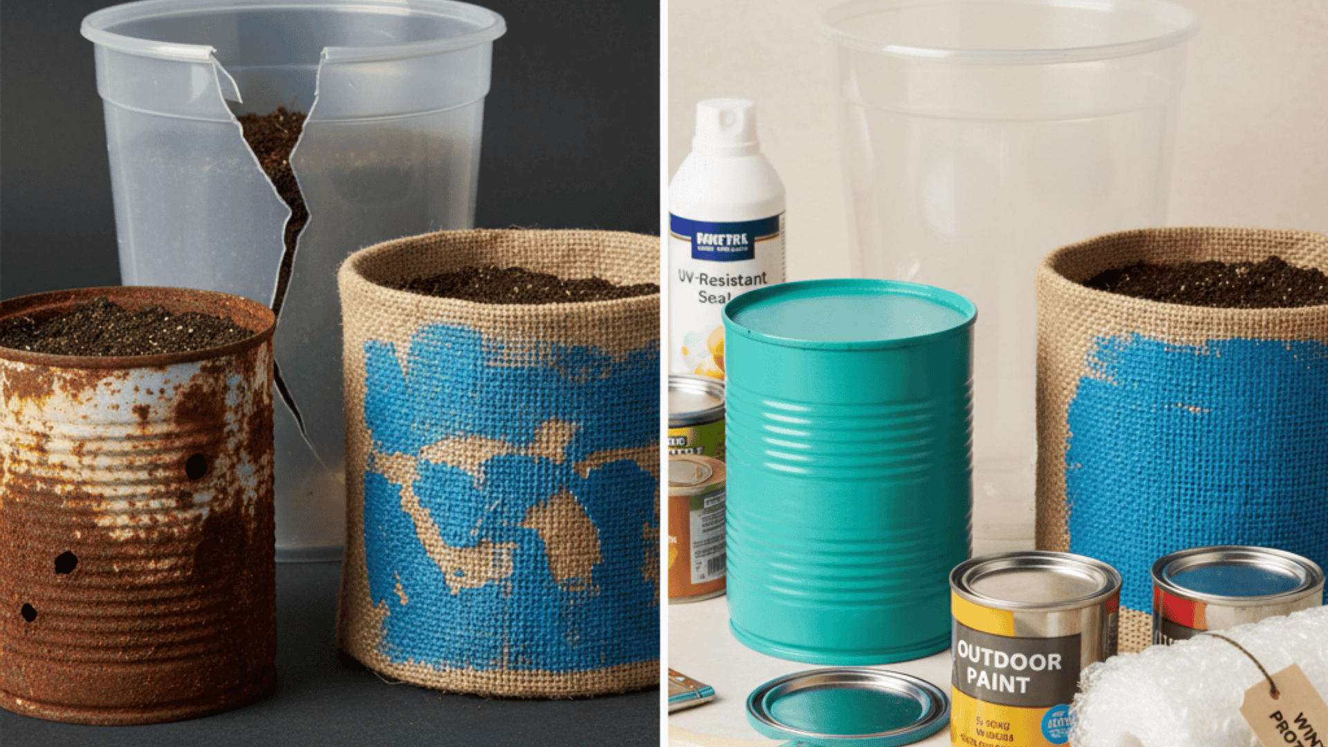 Weatherproofing Your DIY Planters