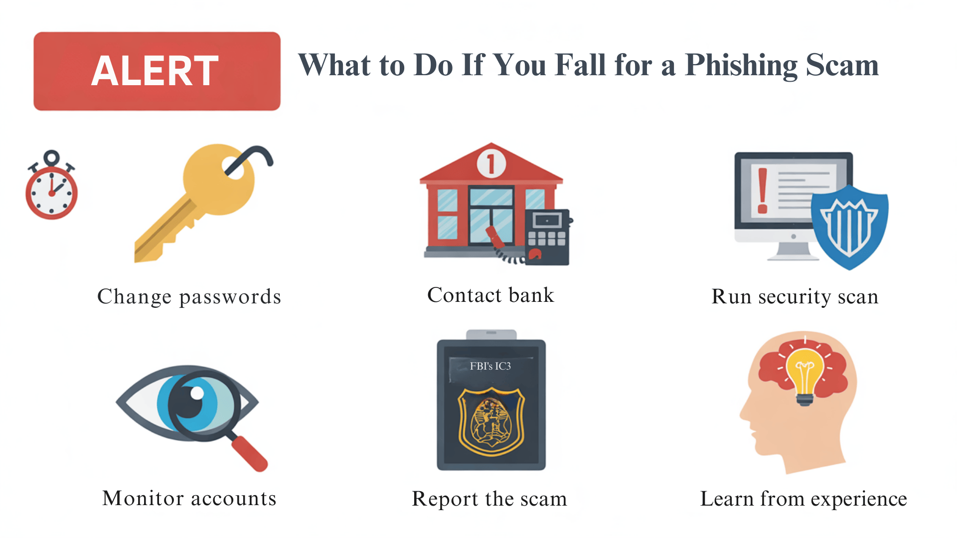 What to Do If You Fall for a Phishing Scam