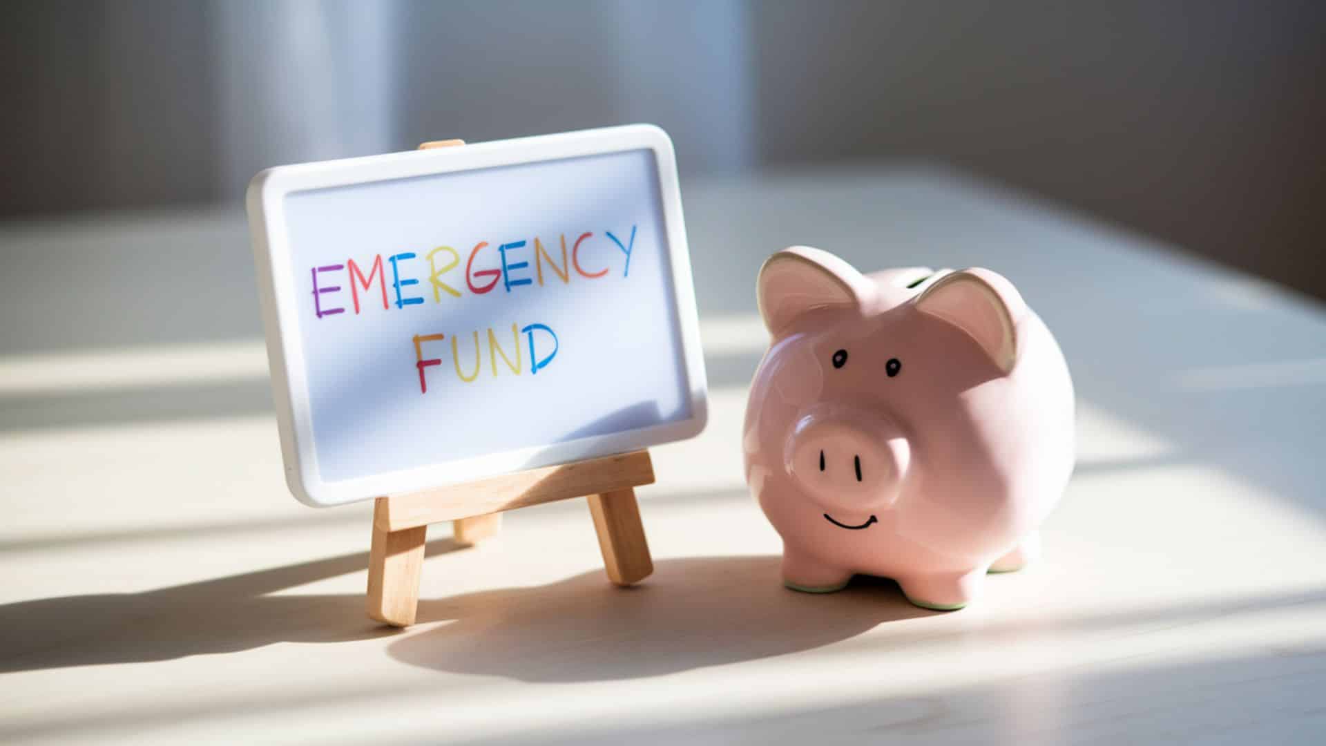 build an emergency fund