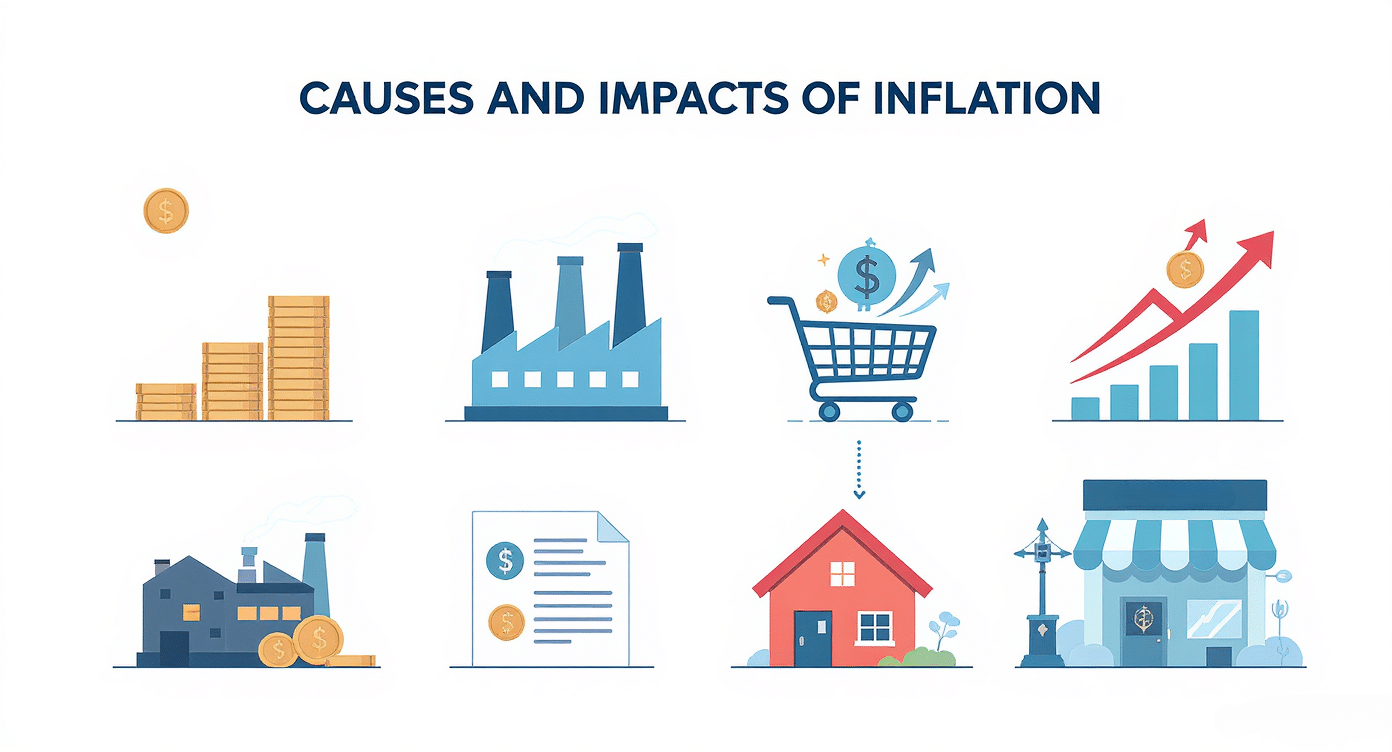 causes of inflation and their impact on the economy