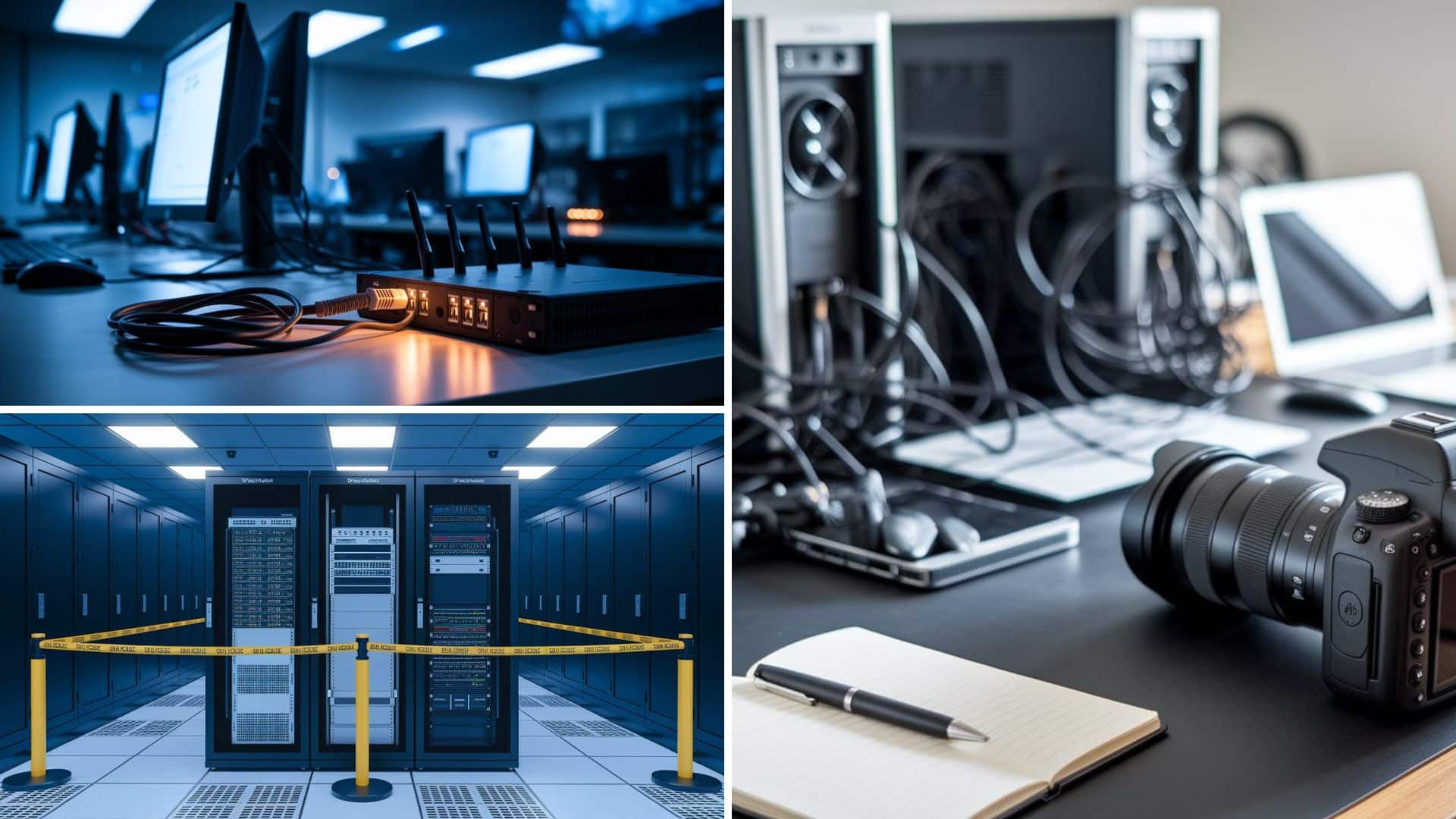 cybercrime scenes secured initially