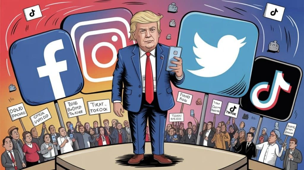 role of social media in US politics