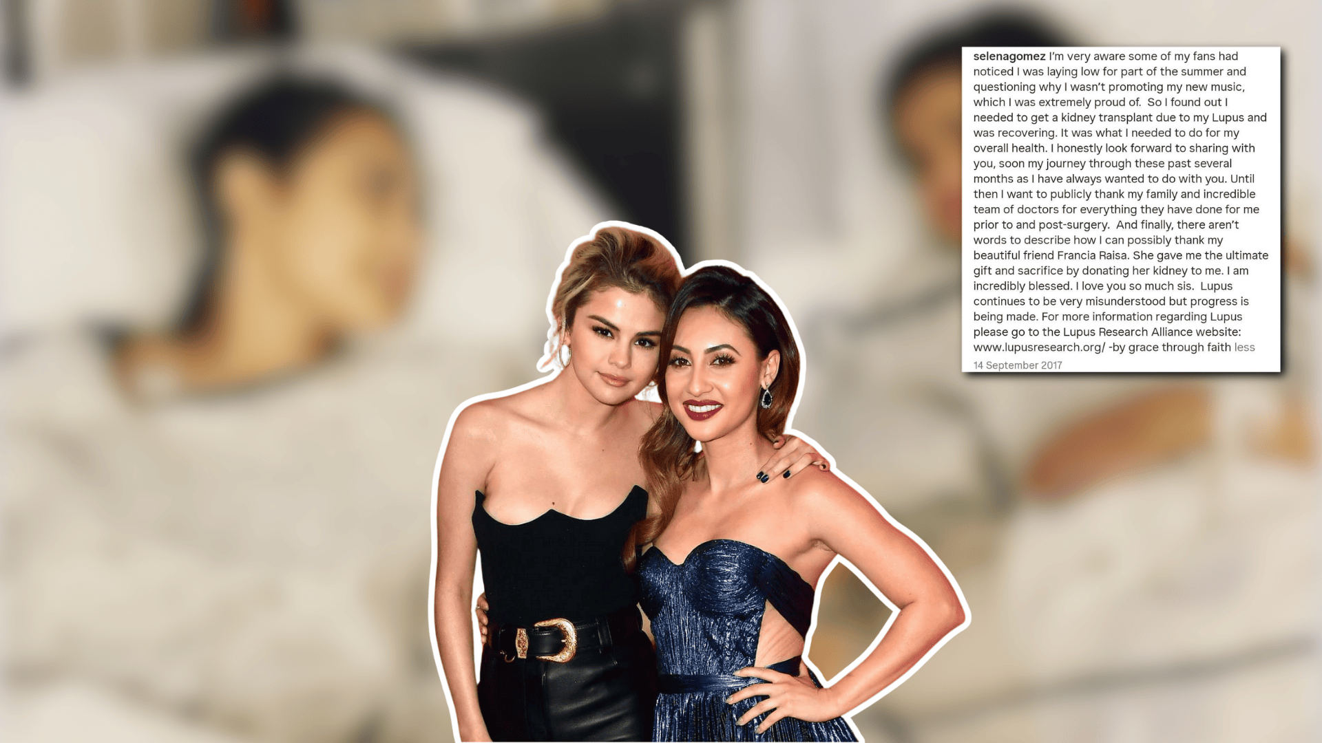 selena gomes lupus and kidney transplant