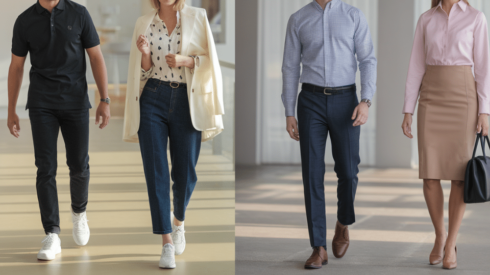 smart vs business casuals
