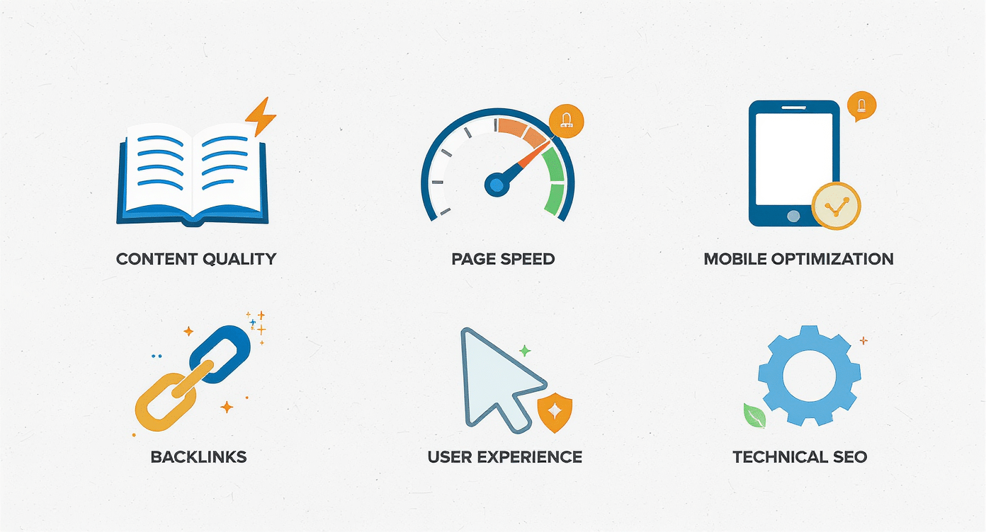the core seo ranking factors that matter most