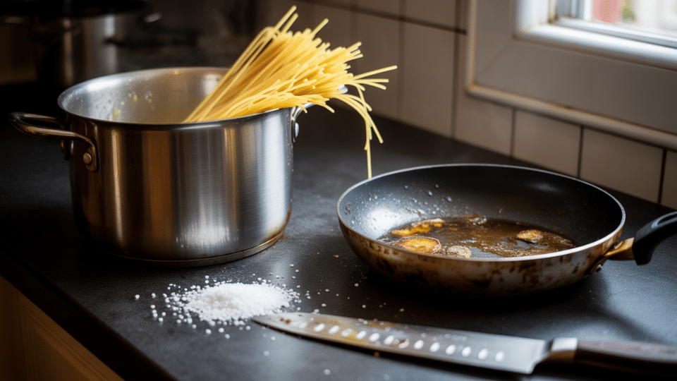 common kitchen mistakes for beginner cooks
