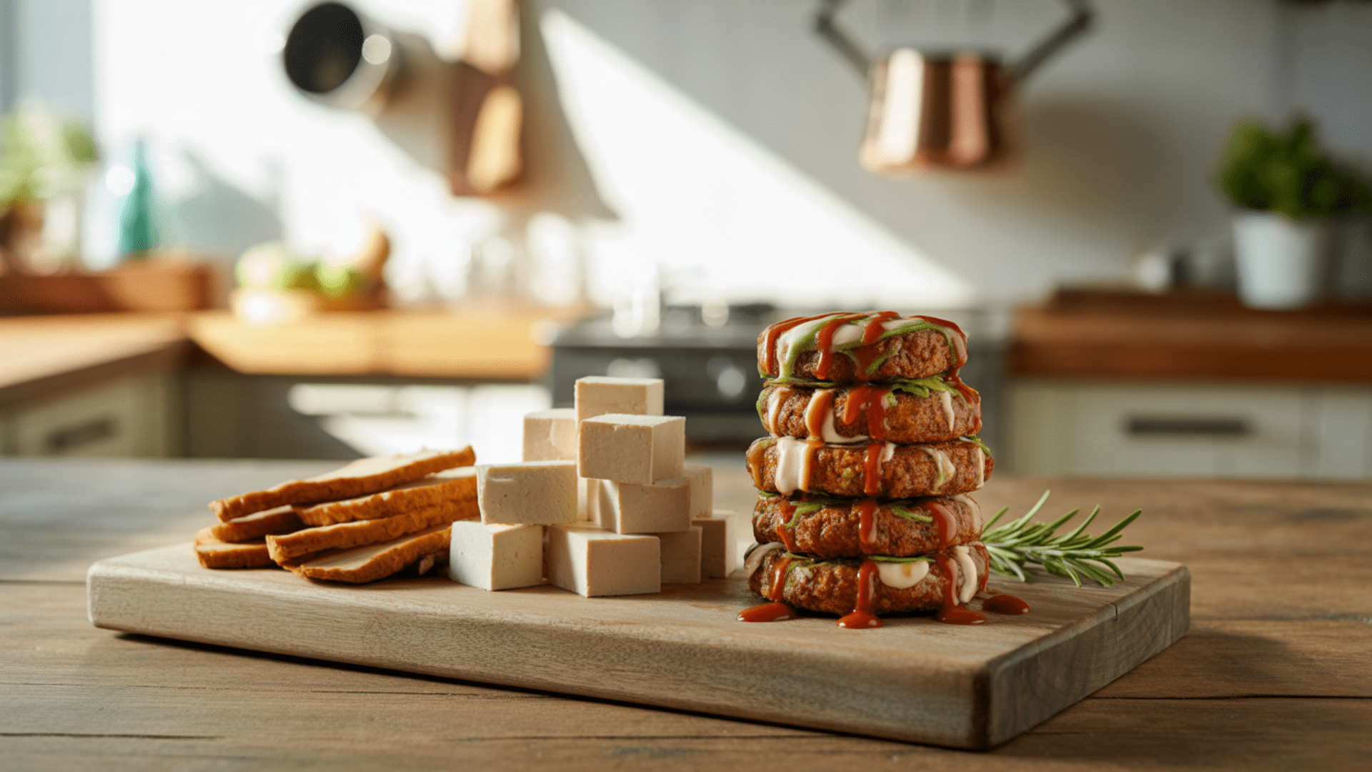 protein rich vegan food items tofu tempeh seitan min