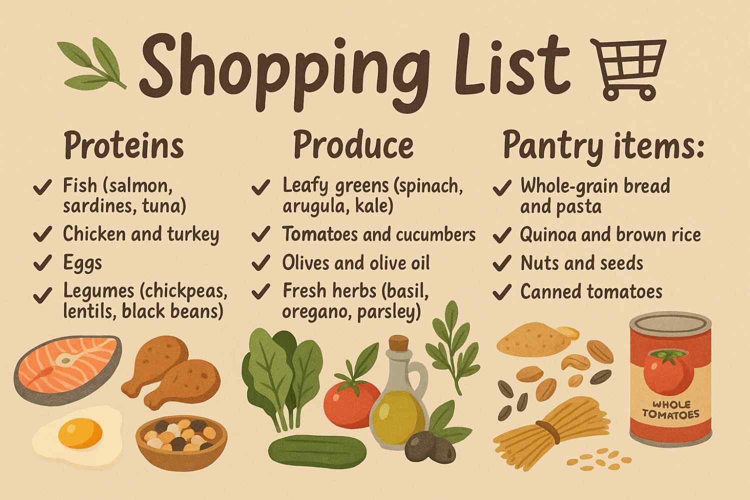 shopping list