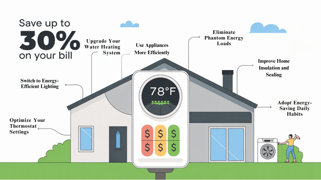 7 Tips To Reduce Electricity Bill Save Money Fast Concord P2c