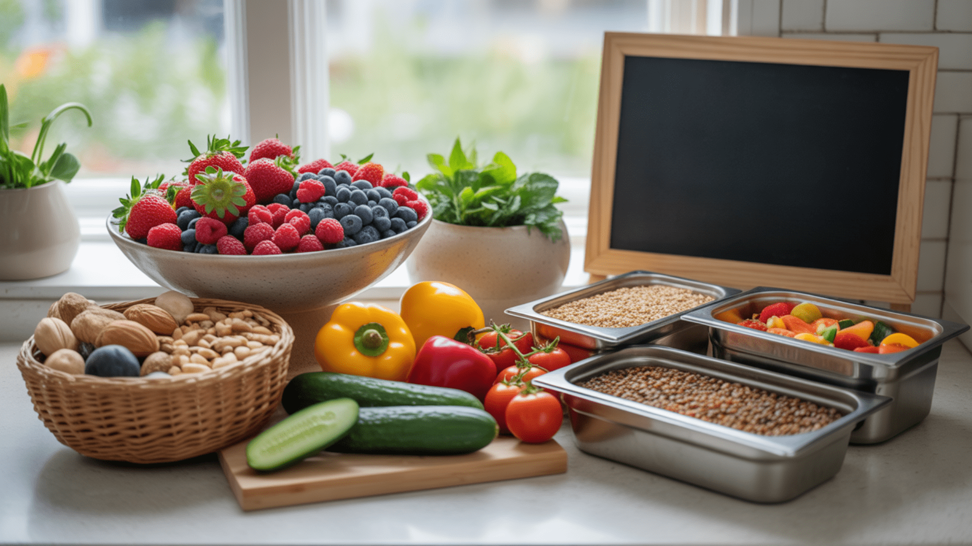 vegan friendly food items overview min