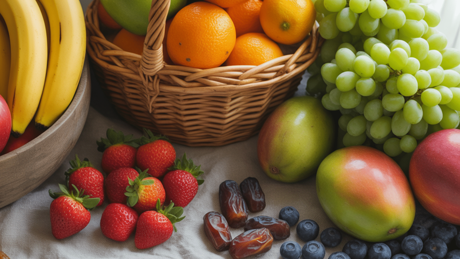 vegan friendly fruits apples bananas berries