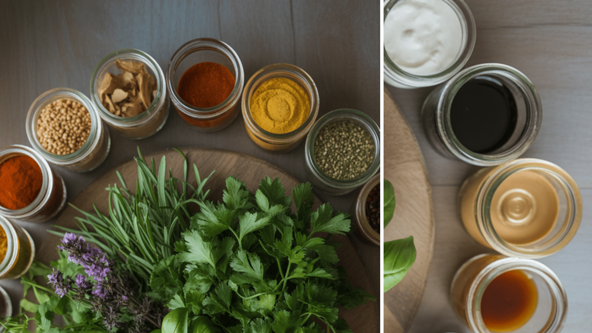 vegan friendly herbs spices condiments min