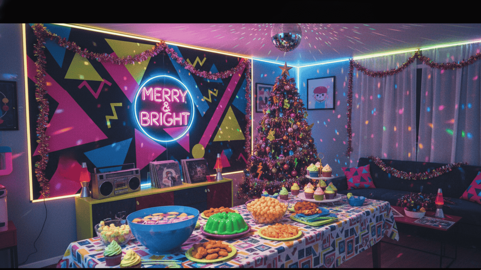 80s Retro Christmas