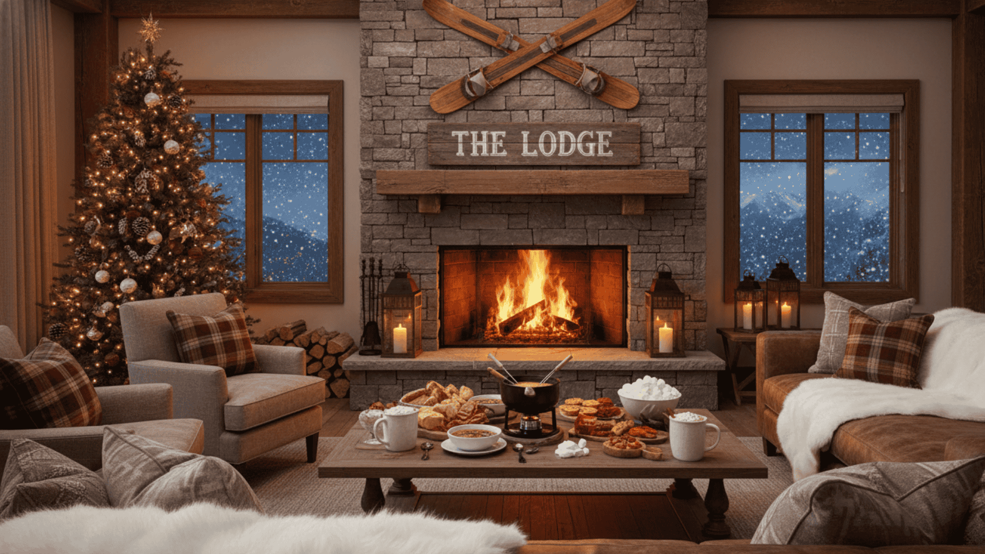 Apres Ski Lodge Party