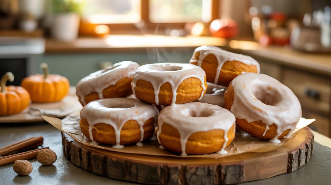 Donuts with Glaze