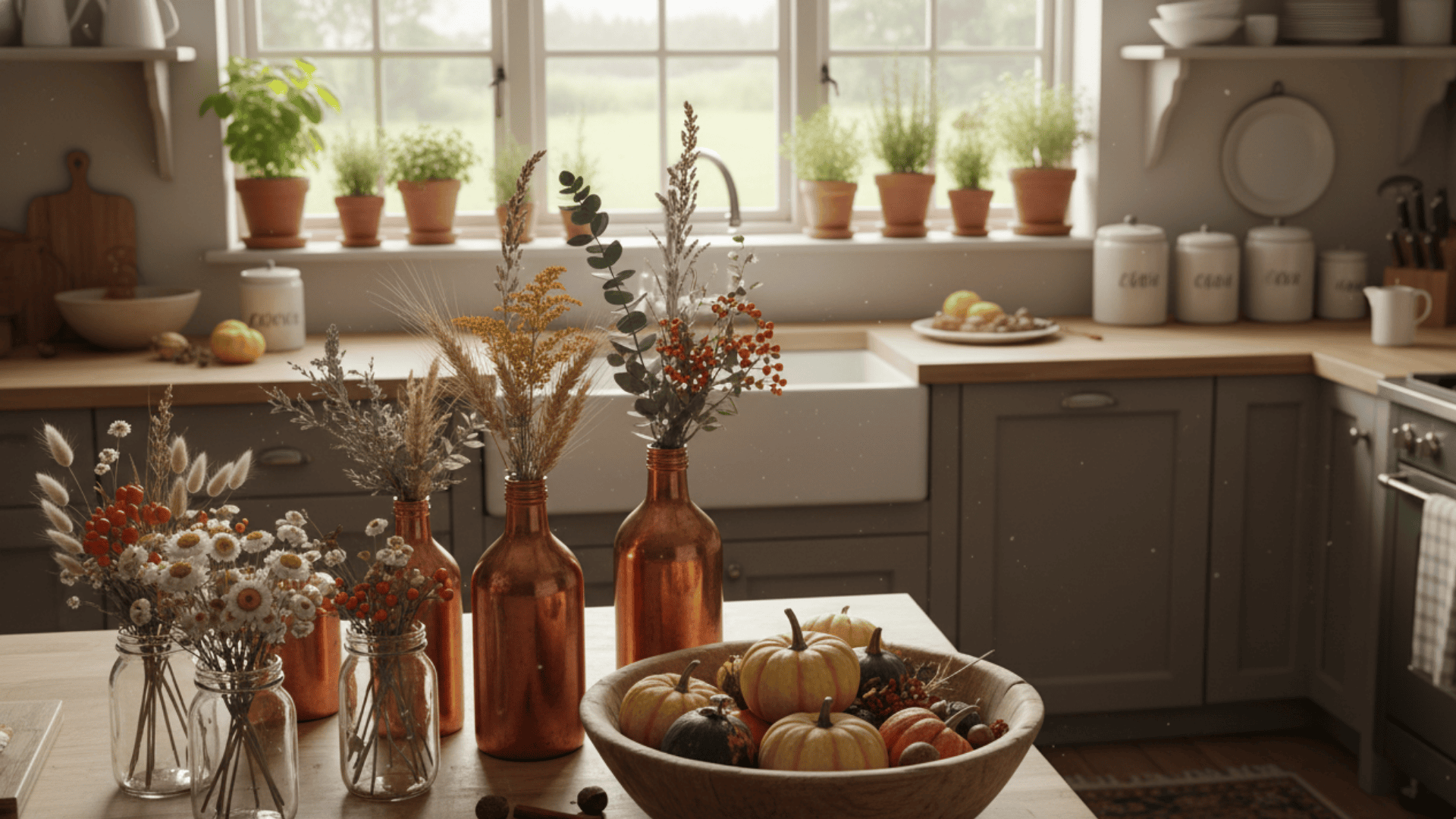 Kitchen & Dining Room Accents Thanksgiving Decor Ideas