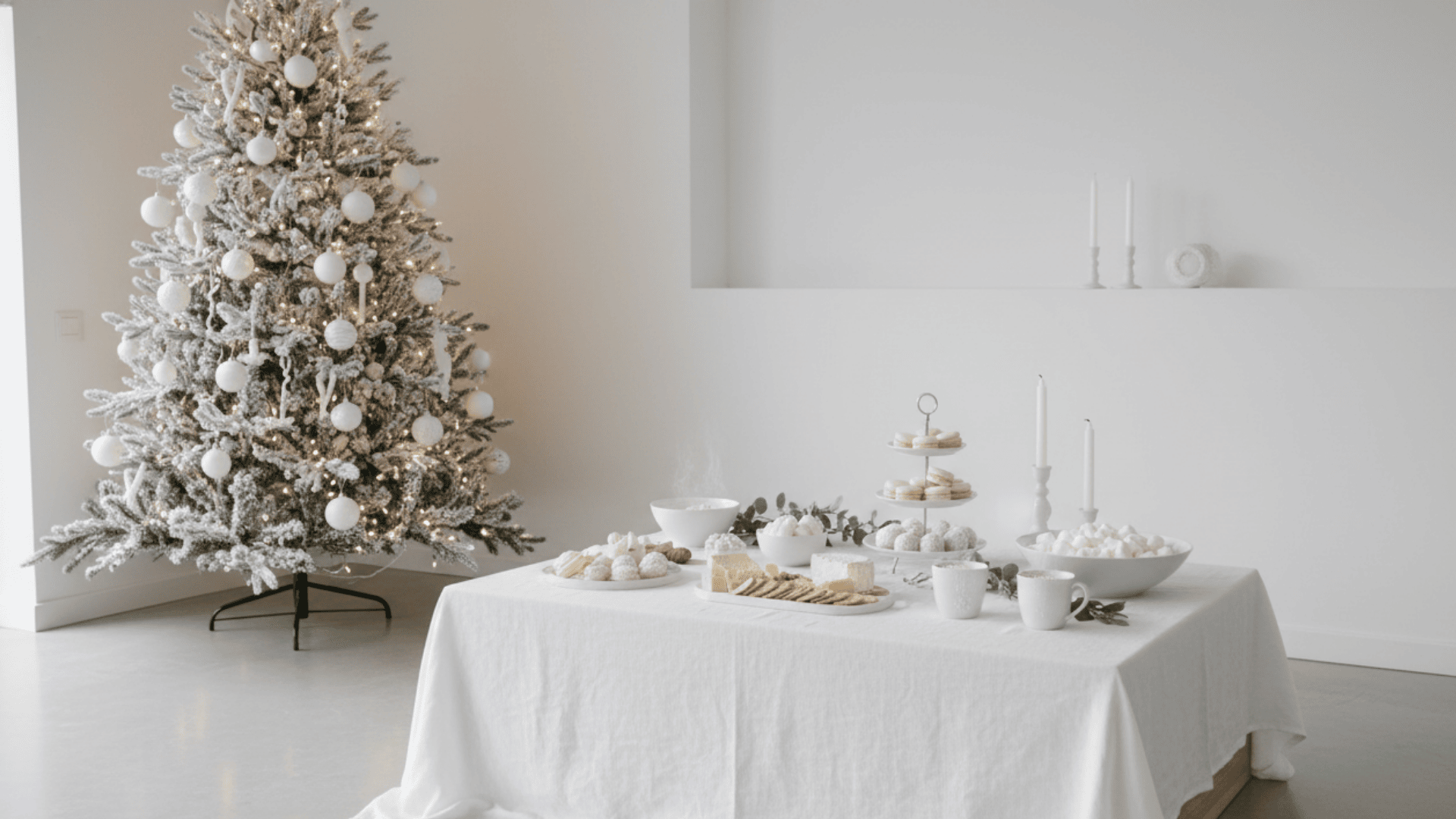 Minimalist White Christmas