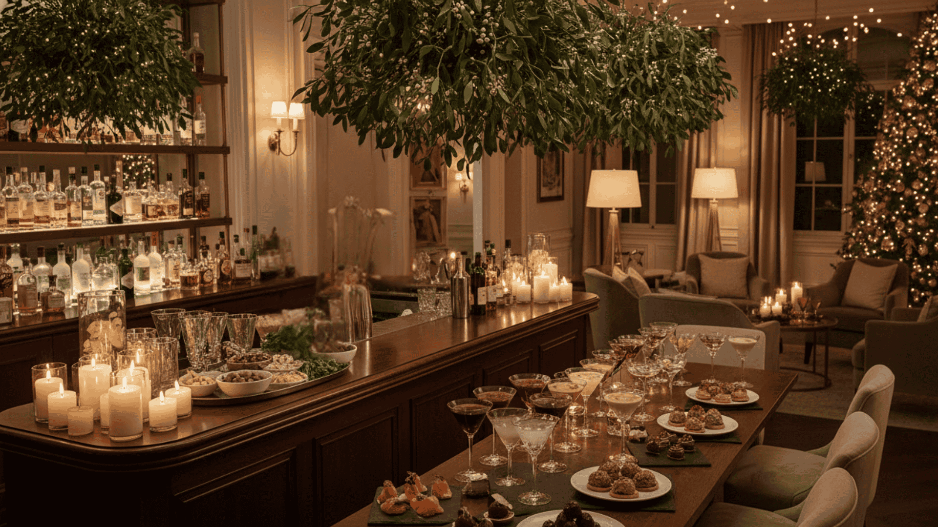 Mistletoe & Martinis Party