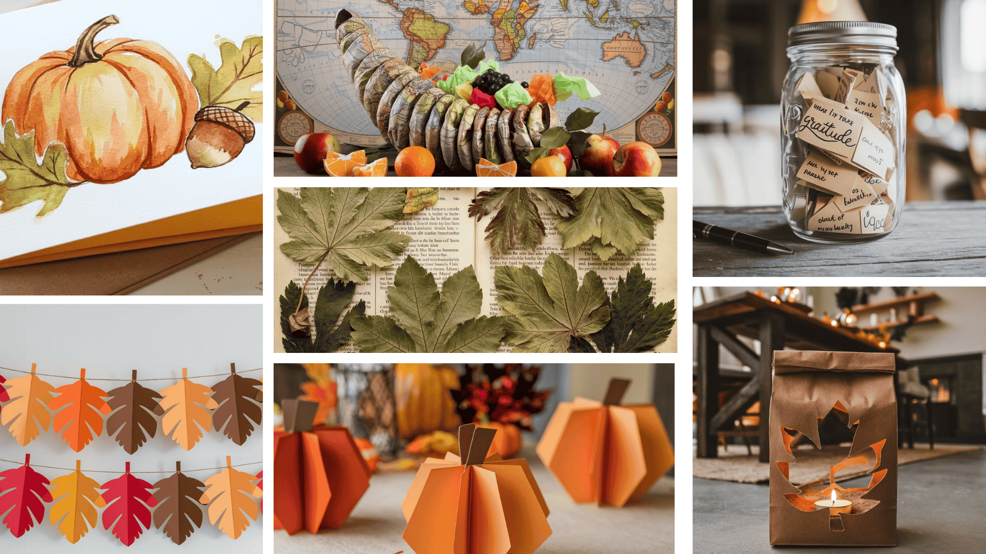 Paper & Printables Thanksgiving Crafts for Adults