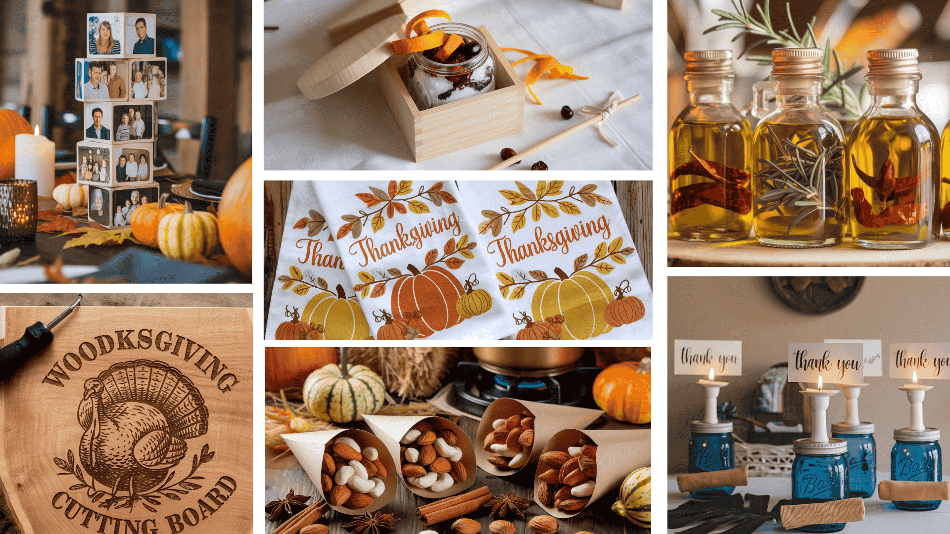 Personalized Gifts Thanksgiving Crafts for Adults