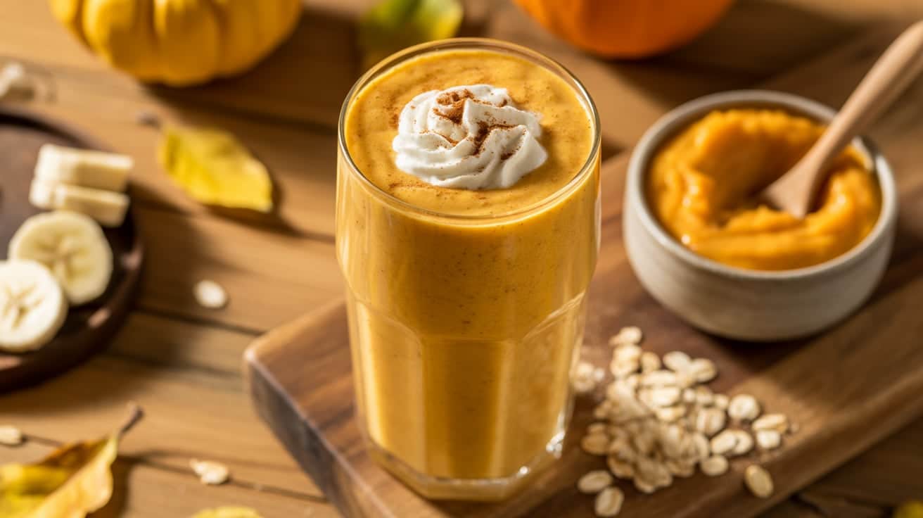 Pumpkin Smoothie with Oats