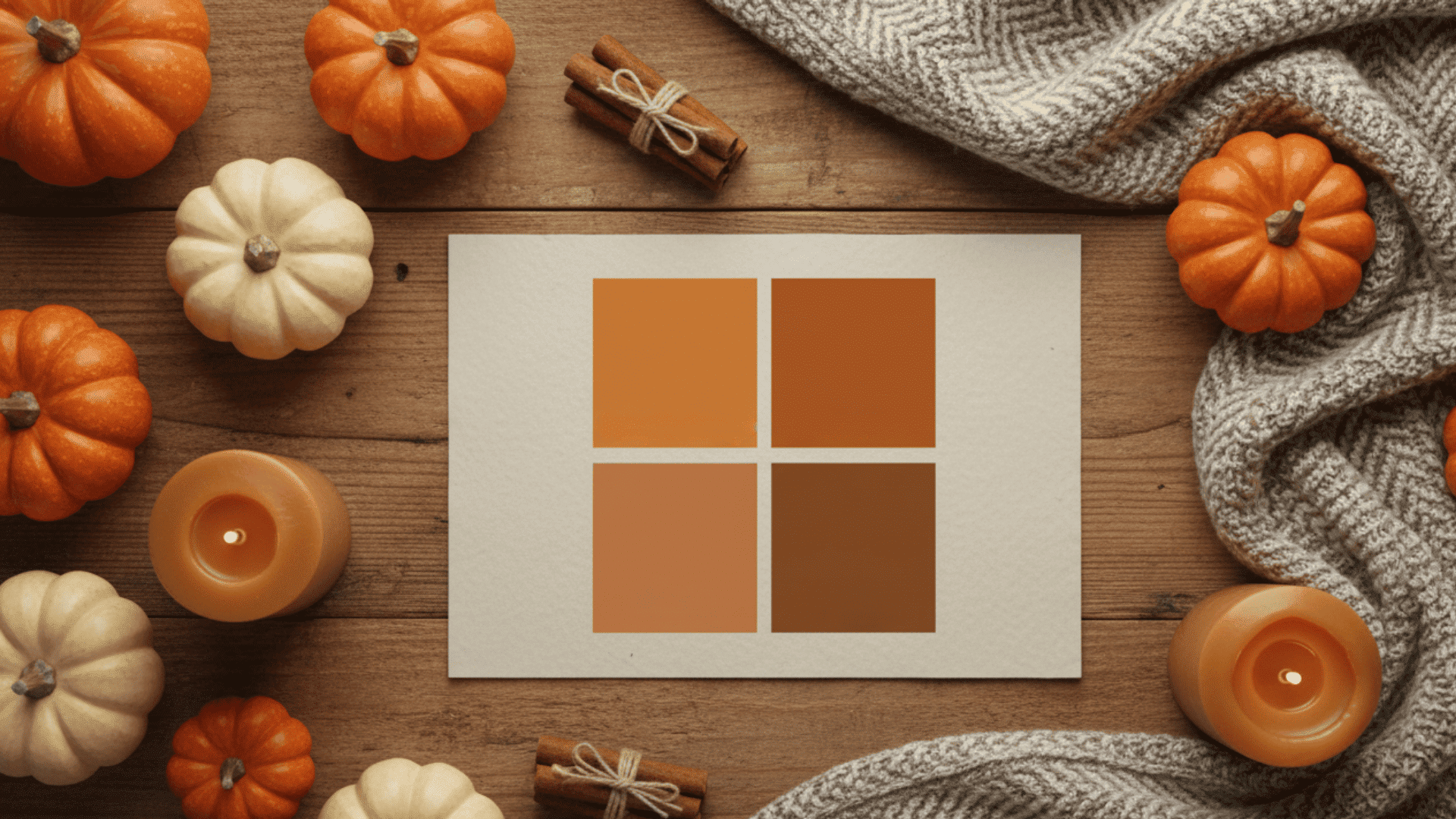 Pumpkin Spice Palette