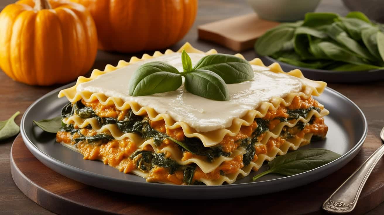 Savory Pumpkin Lasagna