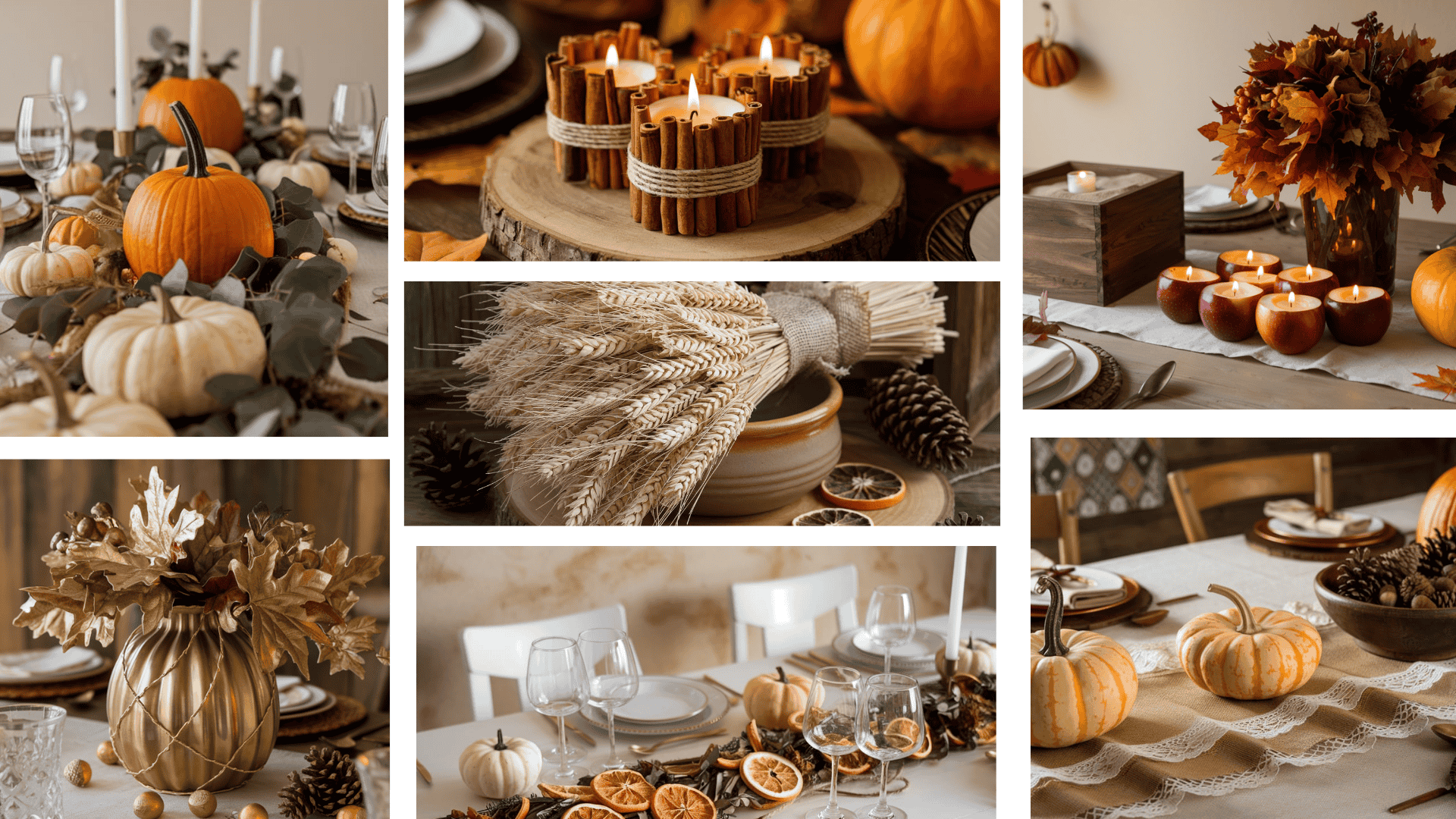 Table-Décor-&-Centerpieces Thanksgiving Crafts for Adults