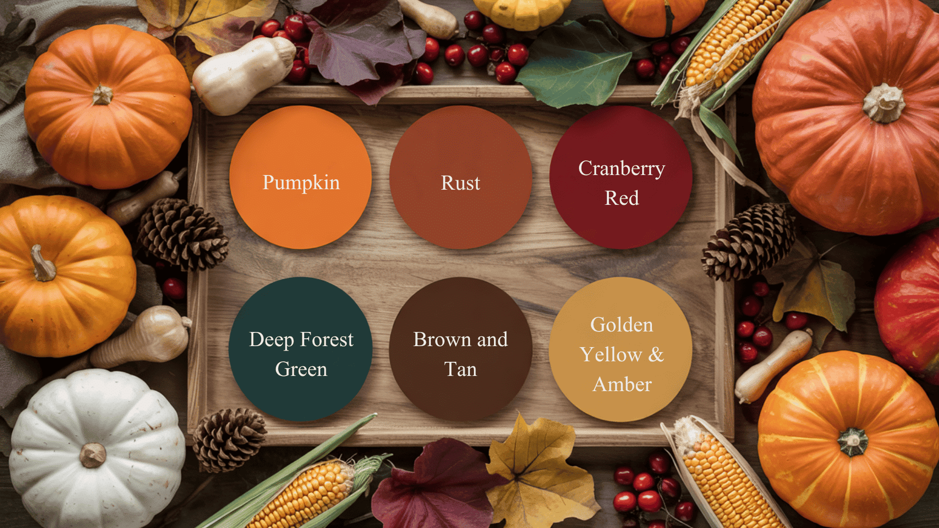 Traditional Thanksgiving Color Palette
