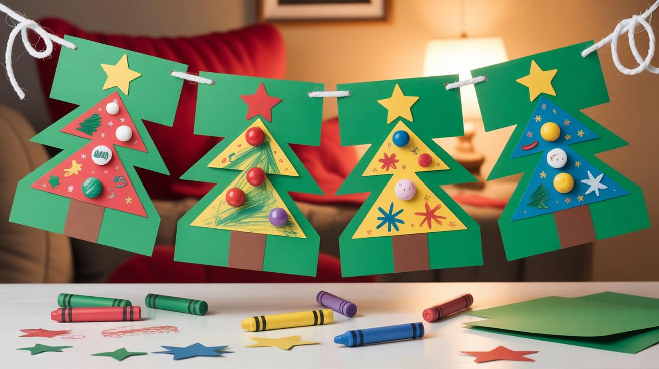 Zigzag Christmas Garland