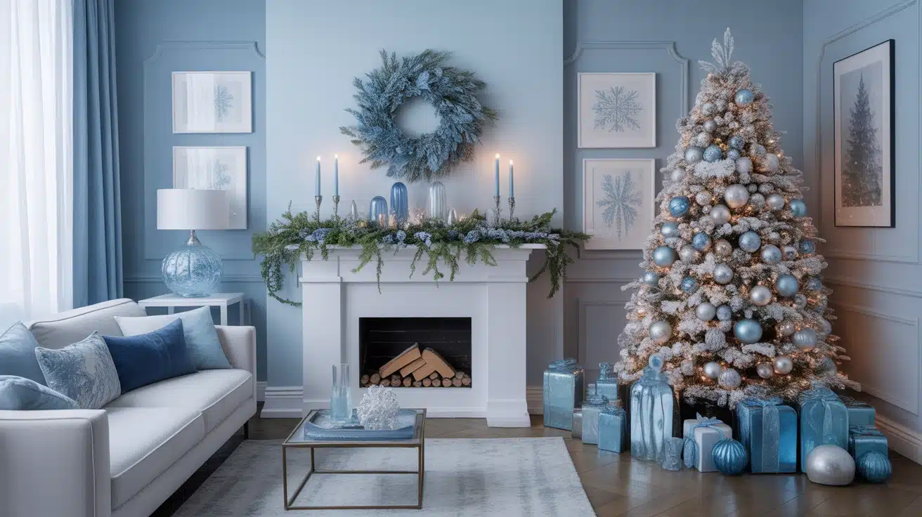 Blue-&-Silver-Elegant-Decor