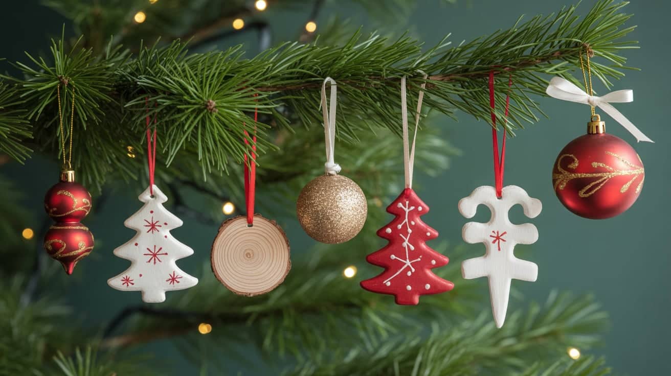 Classic  Christmas Ornaments DIY