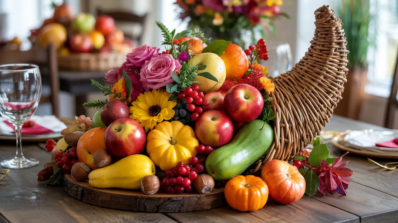 Cornucopia with Seasonal