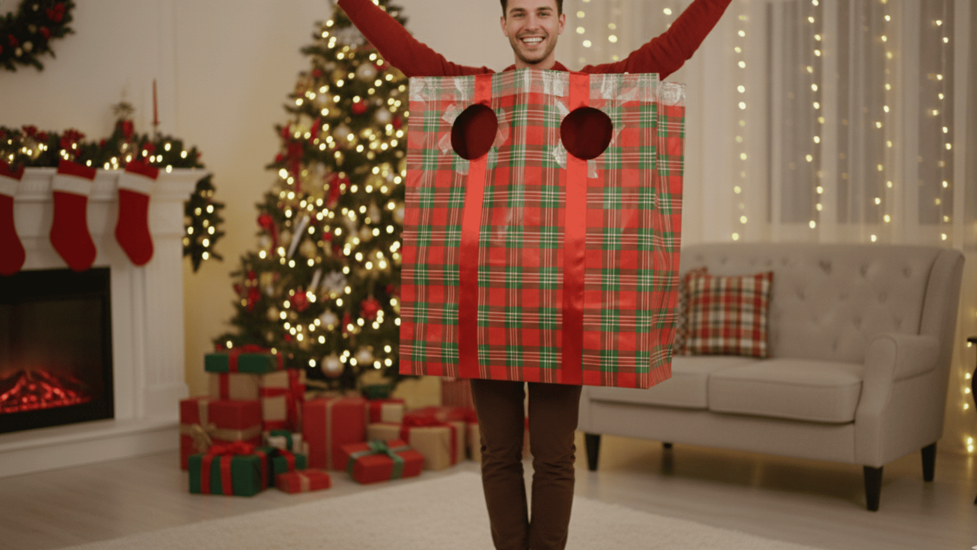 Giant Gift Bag Costume