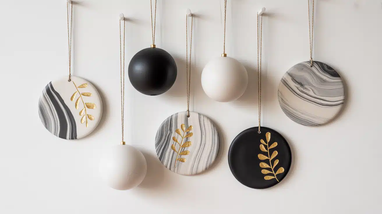 Modern & Stylish Christmas Ornaments DIY