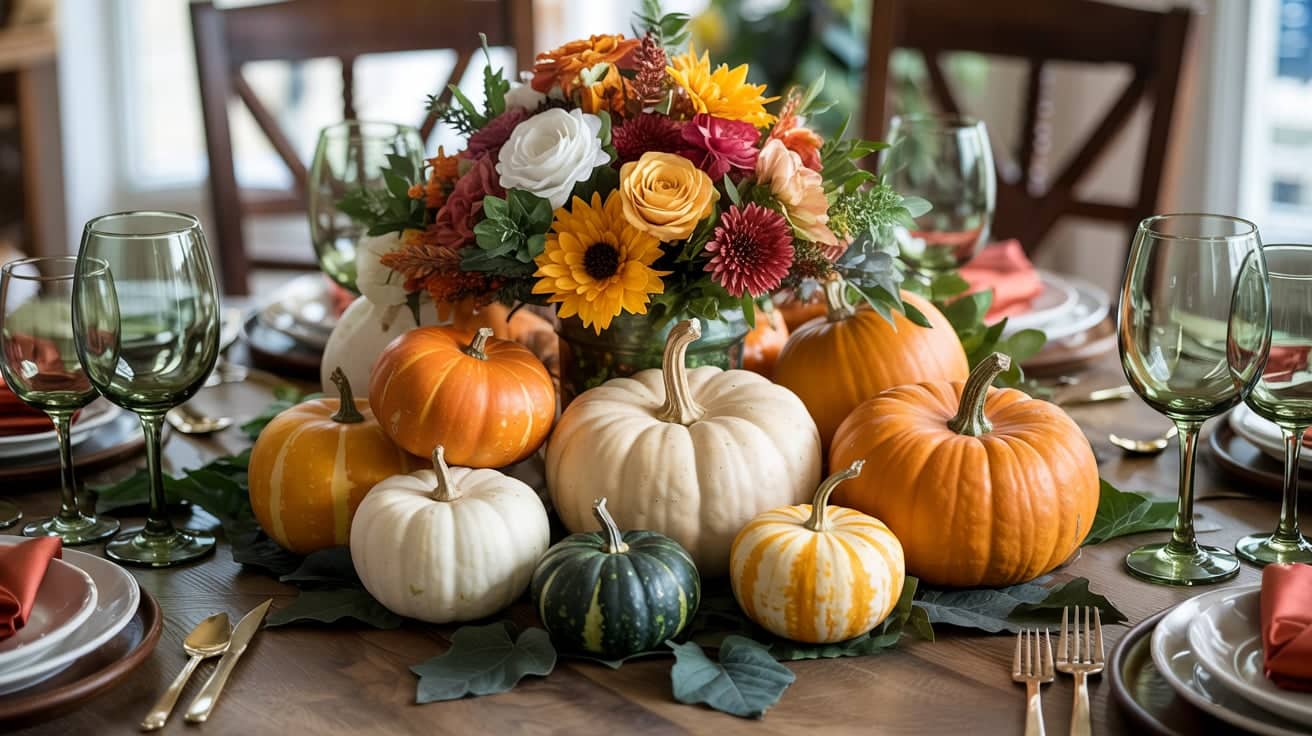 Pumpkin Centerpiece