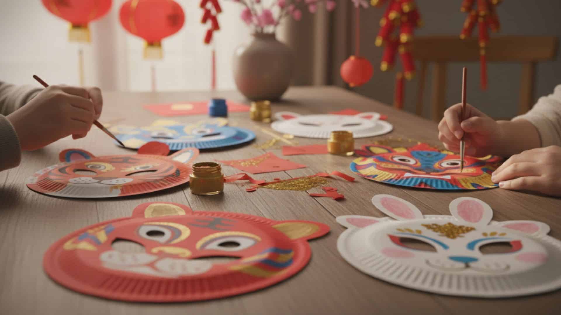 chinese zodiac masks