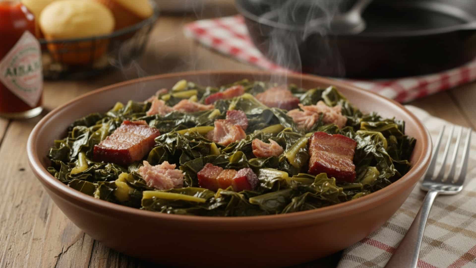 collard greens pork