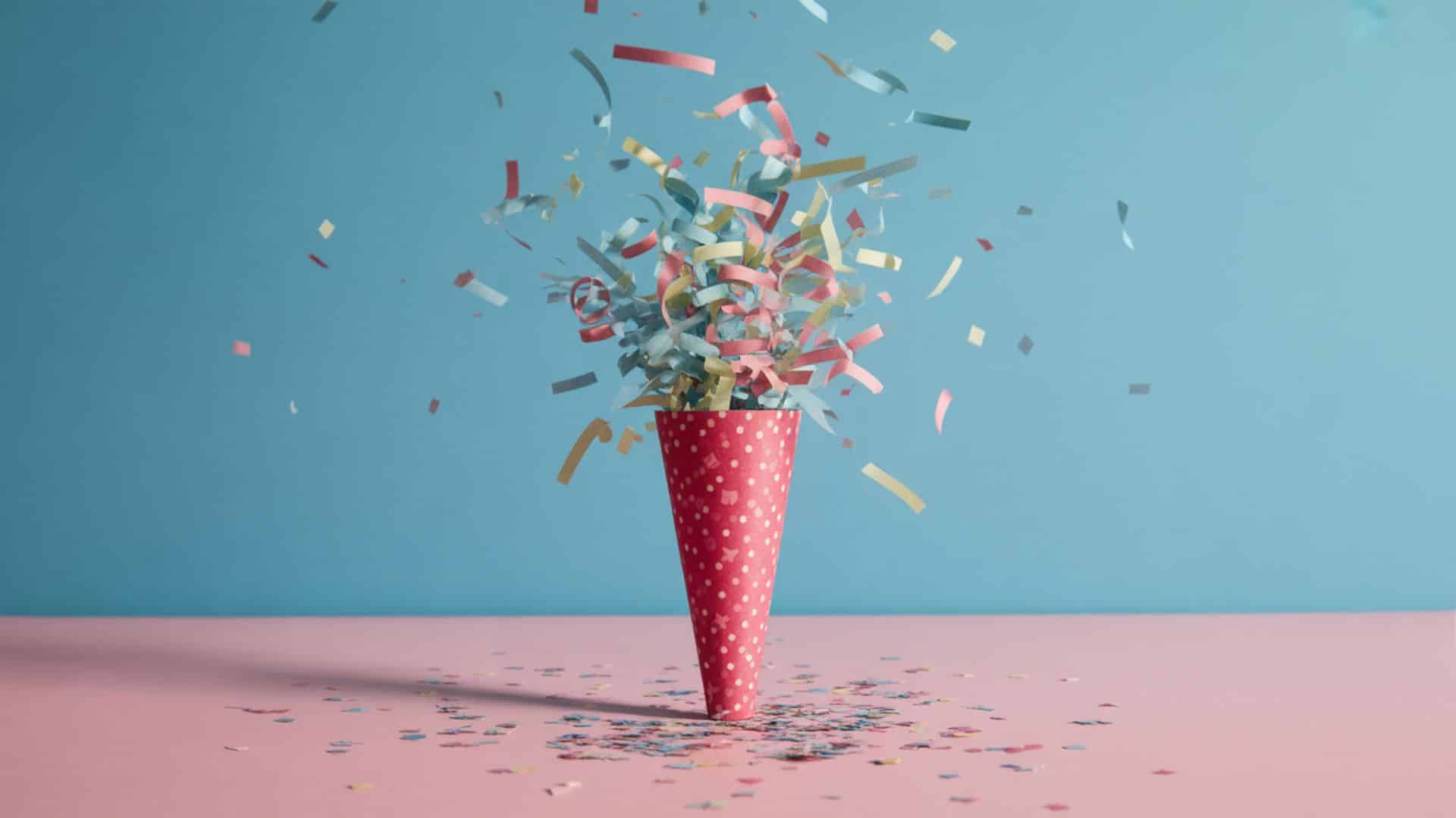 confetti popper craft