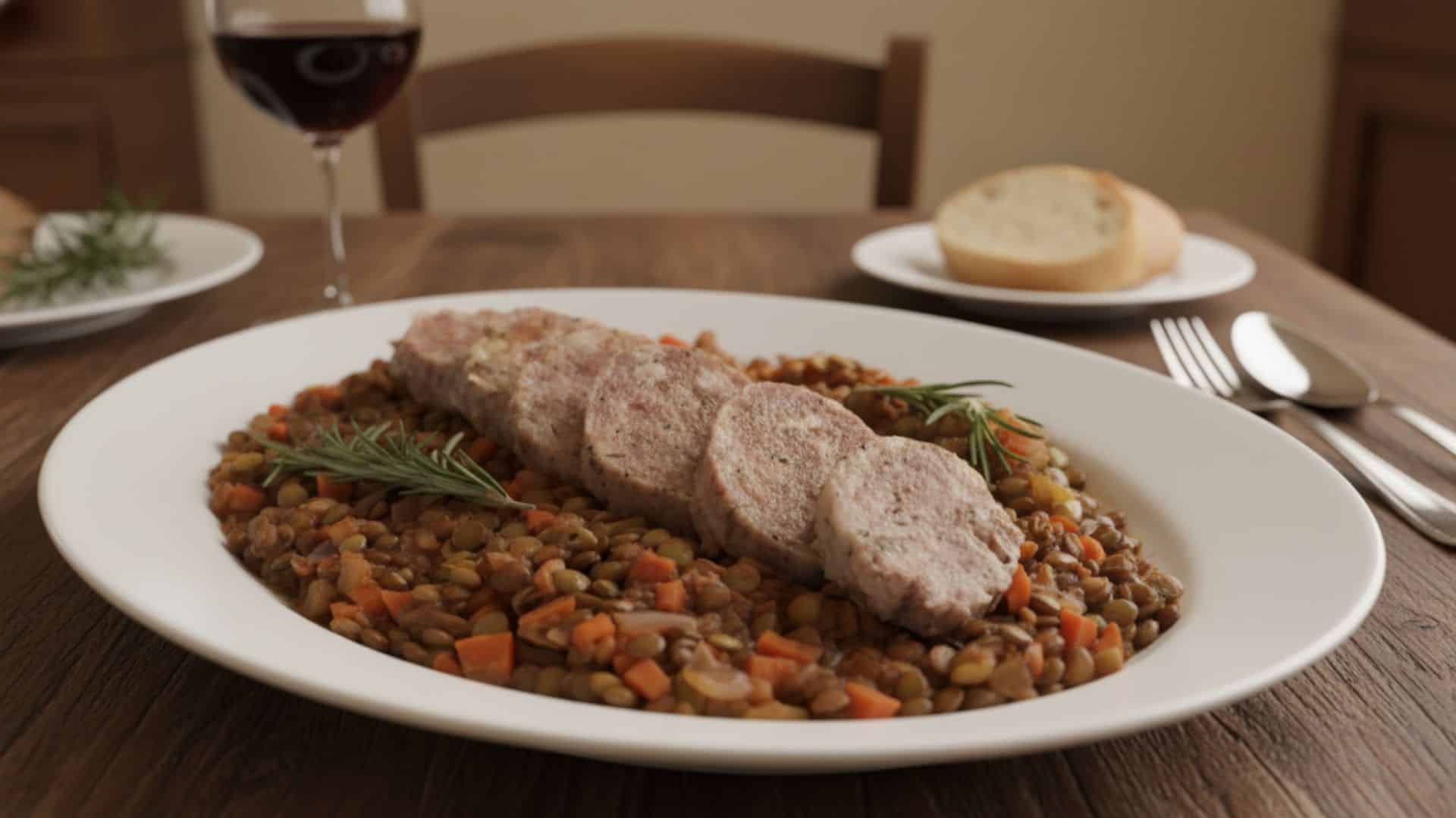 cotechino lentils italian