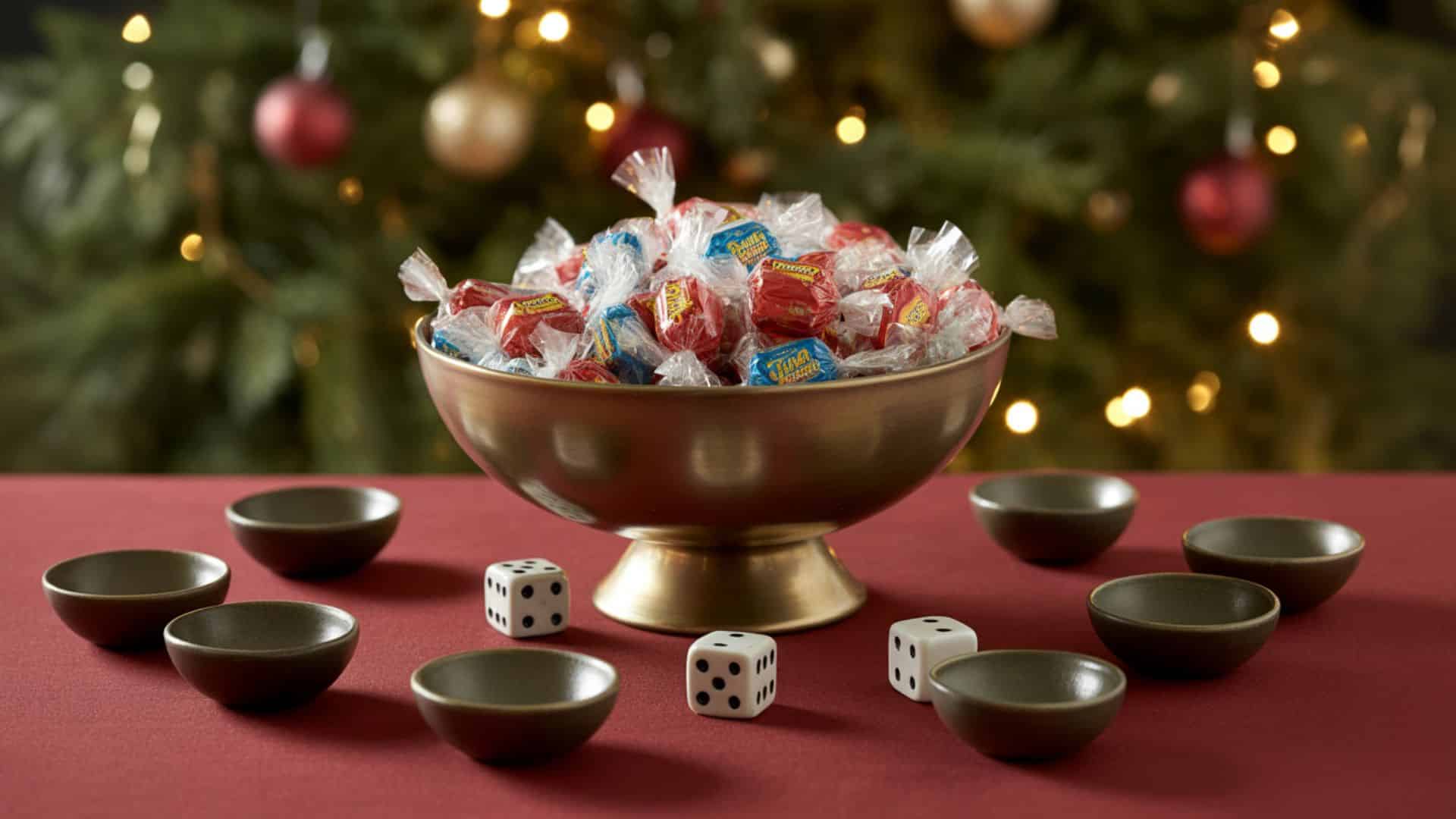 dice candy game newyear