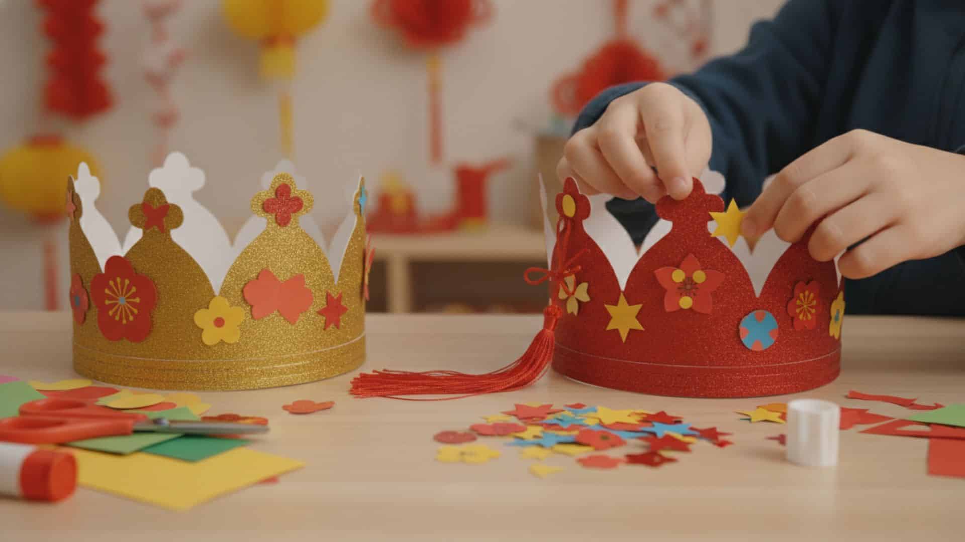 lunar new year crowns
