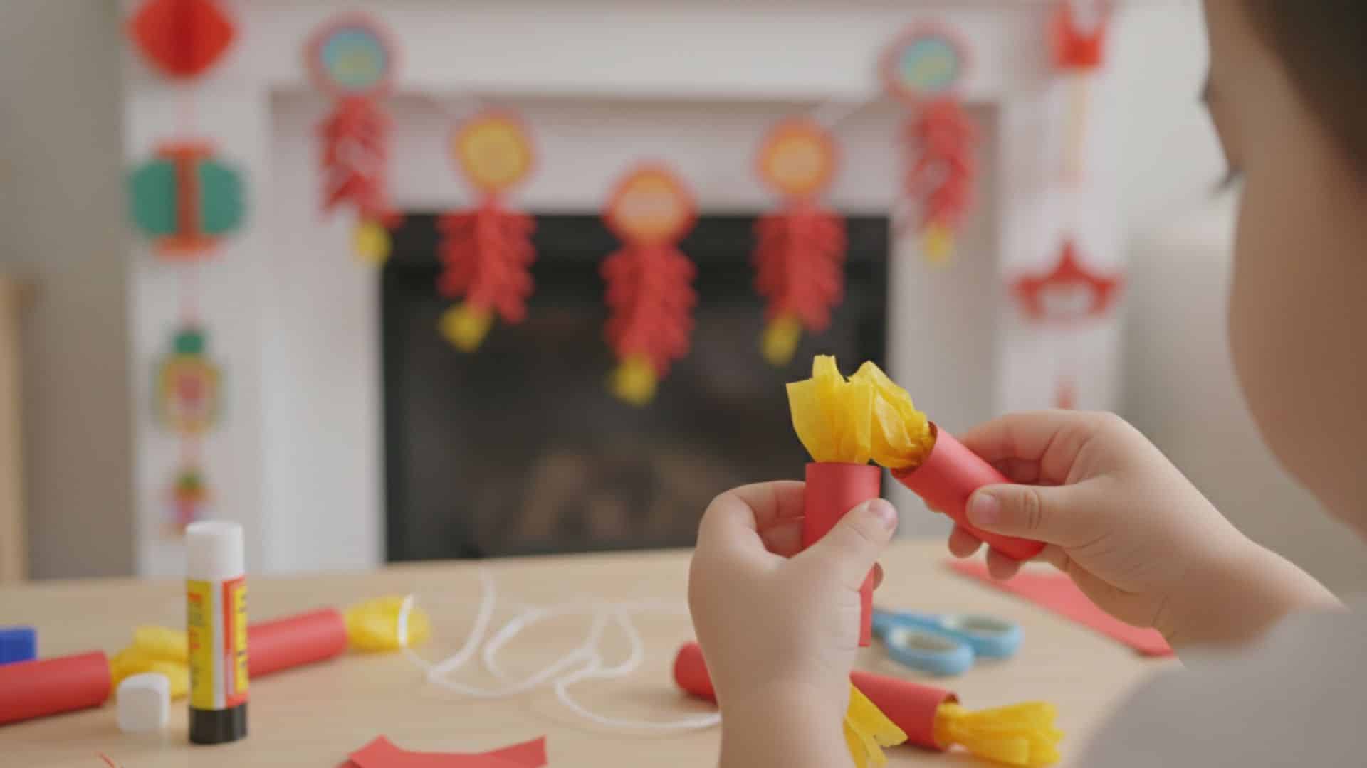 paper firecracker art