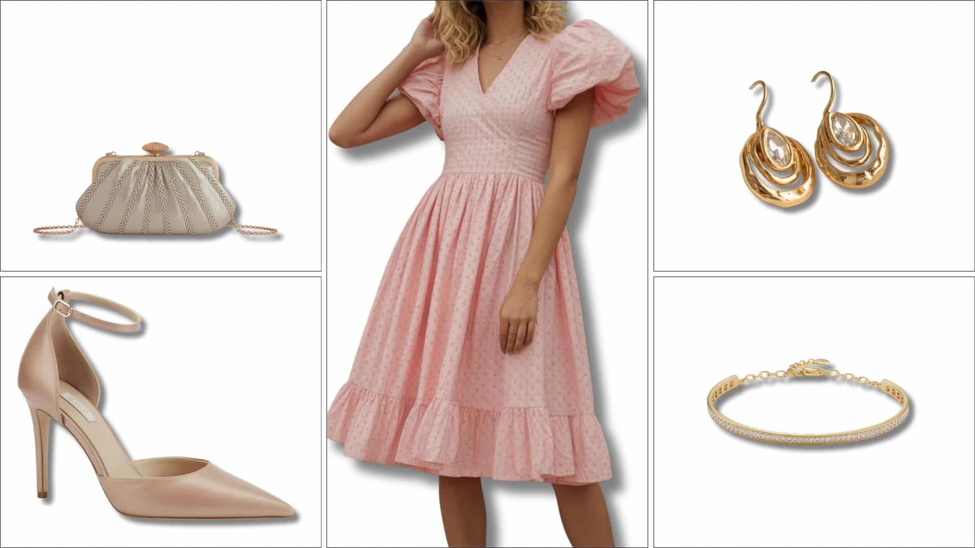 pink new year outfit