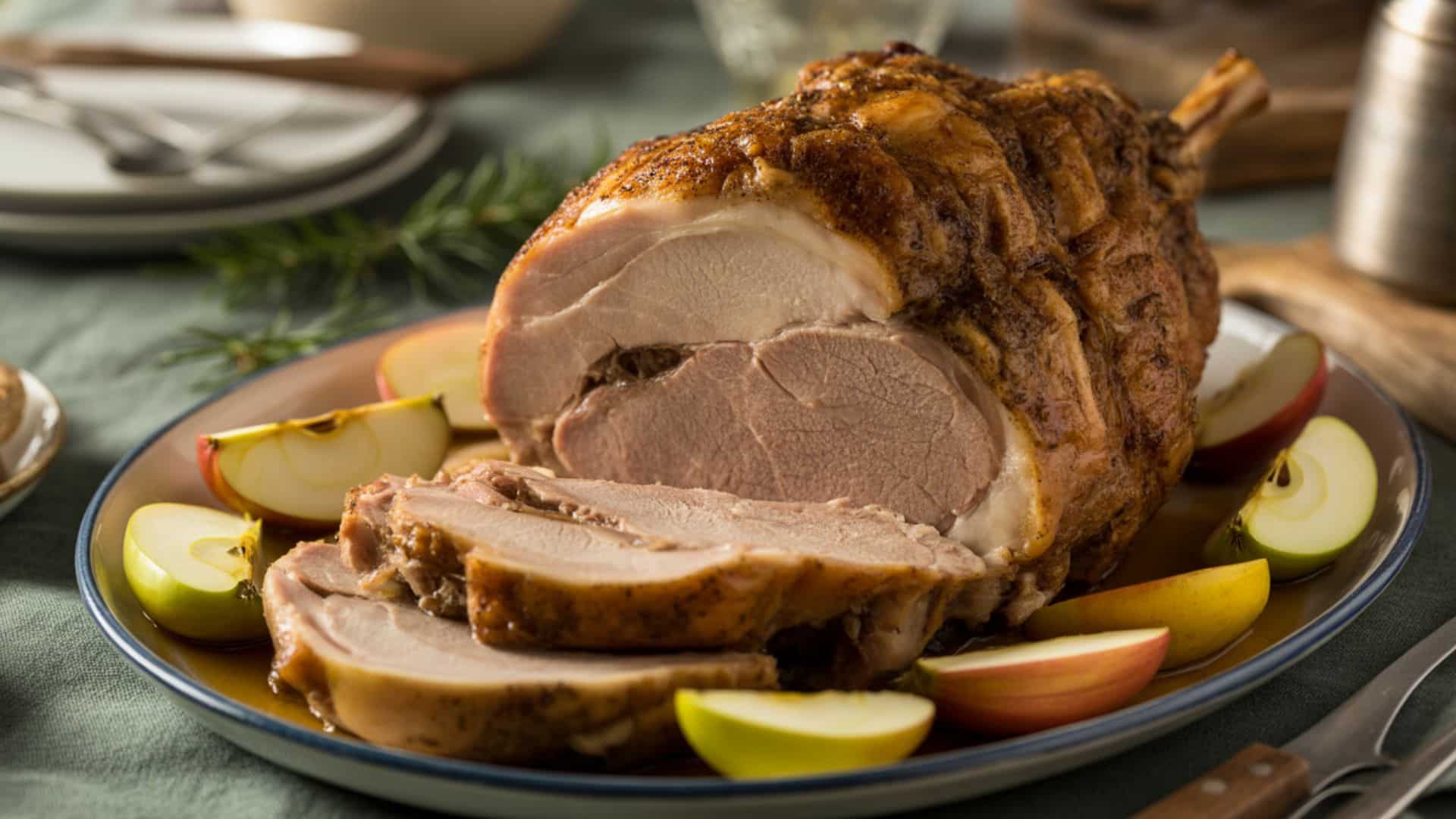 pork roast apples